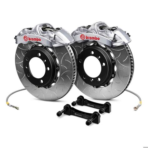Brembo Gt Series Curved Vane Type Iii Piece Rotor Brake Kit For