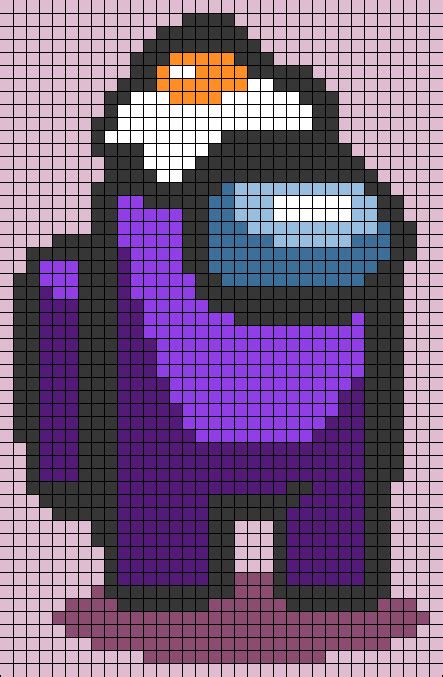 Among Us Pixel Art Pattern In 2021 Minecraft Pixel Art Pixel Art Images