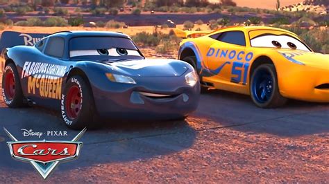 Rayo Mcqueen Vs Cruz Ramirez Pixar Cars Youtube
