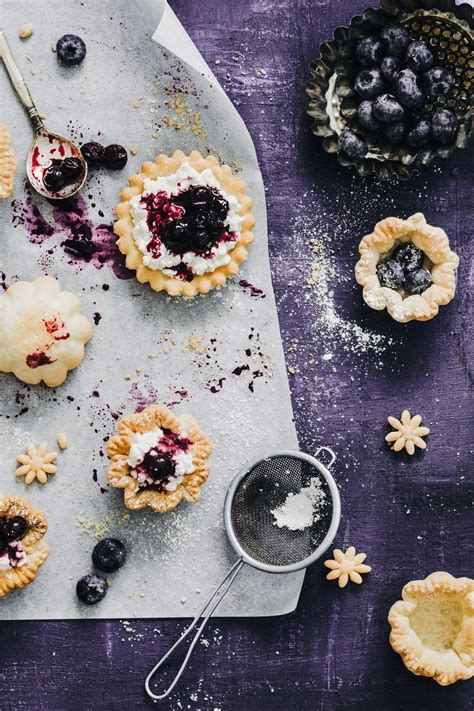 Mini Blueberry Tarts Blueberry Tart Mini Blueberry Tarts Favorite