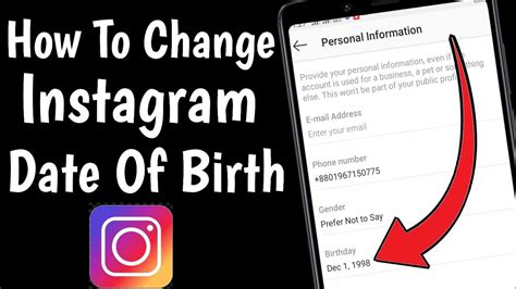 How To Change Instagram Date Of Birth Update 2020 How To Change