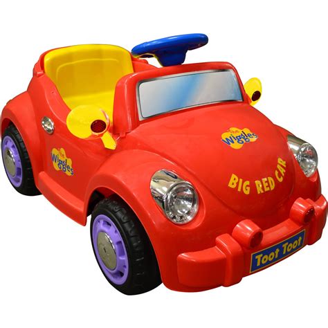 The Wiggles Big Red Car 6v Red Big W