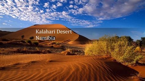 Kalahari Desert Namibia Youtube