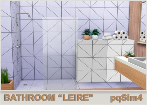 Sims 4 Ccs The Best Bathroom “leire” By Pqsim4