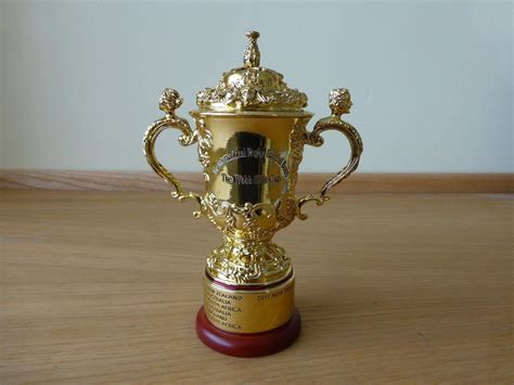 Rugby World Cup Brand New Webb Ellis Cup Replica Trophy In Mint