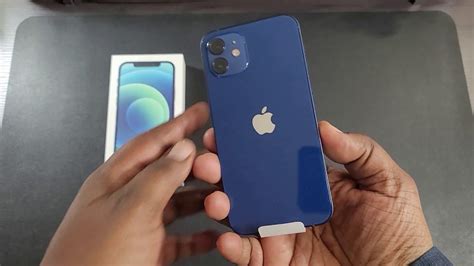 Apple Iphone 12 Blue Color 128gb Unboxing Youtube