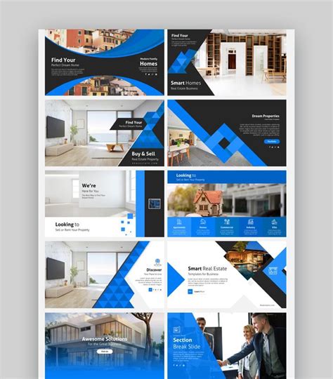 24 Best Real Estate Powerpoint Ppt Templates For Marketing Listings In 2021