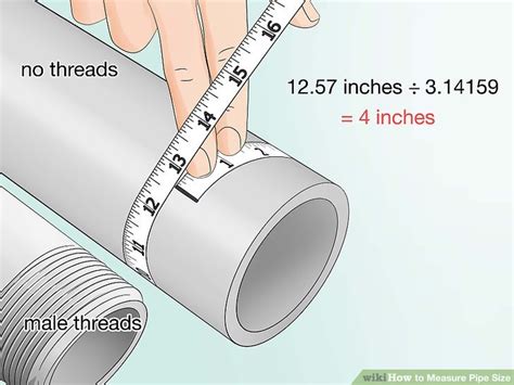 How To Measure Pipe Size 6 Steps With Pictures Wikihow