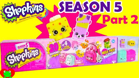 Shopkins Season 5 Mega Pack Part 2 Of 3 Toy Genie Youtube