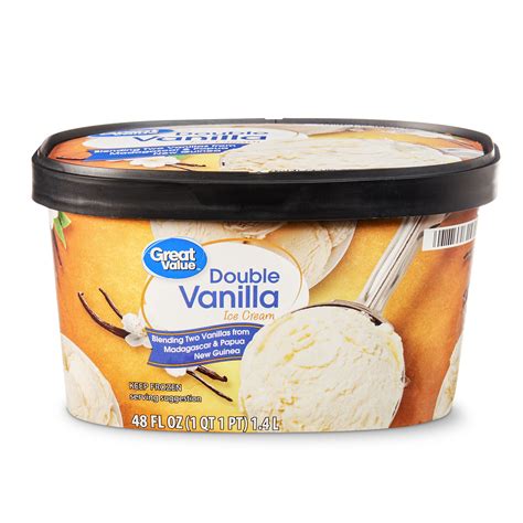 Pride comes in many forms. Great Value Double Vanilla Ice Cream, 48 fl oz - BrickSeek