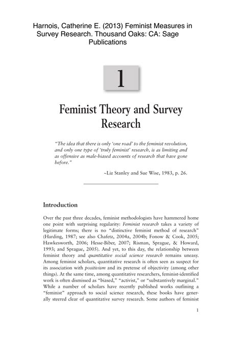 pdf feminist measures in survey research