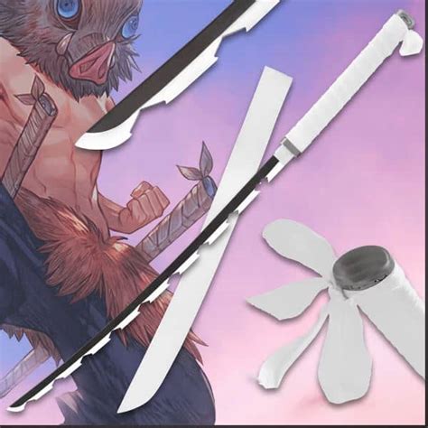 Inosuke Hashibara Nichirin Demon Slayer Sword Swordskingdom