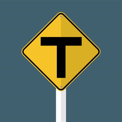 T Intersection Illustrations Royalty Free Vector Graphics And Clip Art
