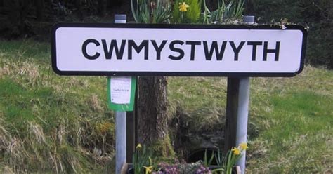 14 Welsh Place Names With No English Vowels Wales Online