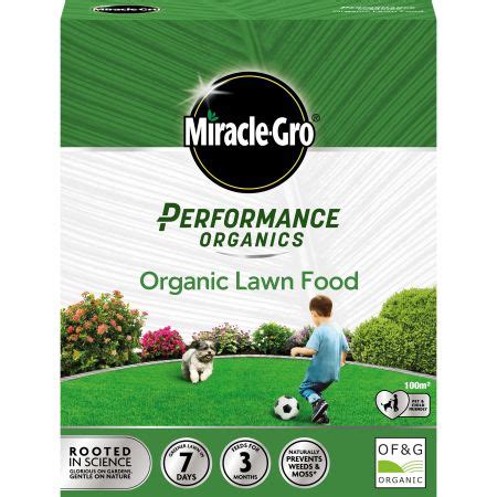 Really is as quick as mg say, 20 mins for 40m2 lawn. Miracle-Gro Performance Organics Lawn Food 2.7kg ...