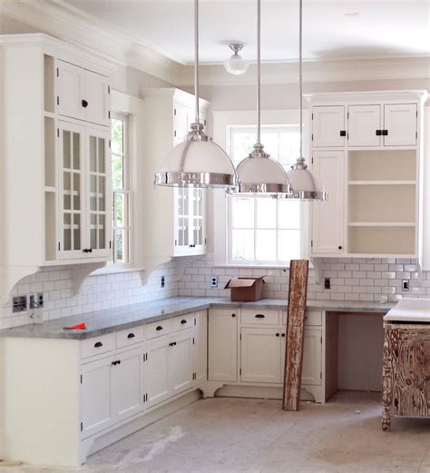 Custom Vintage Style Kitchen For New House In The Heights Inset Doors