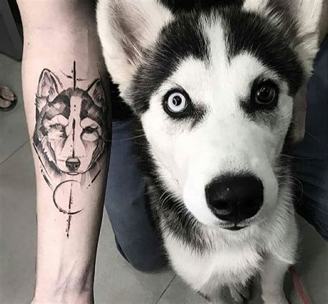 60 Best Husky Dog Tattoo Designs In The World Page 2