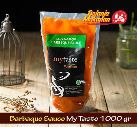 Barbeque Sauce My Taste 1 000 Gr Belanja Makanan