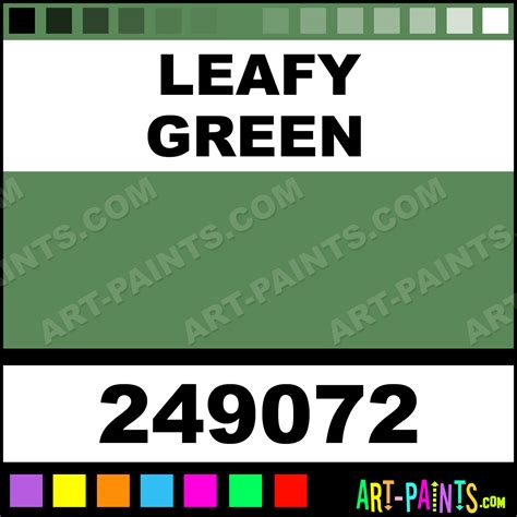 Leafy Green Satin Ceramic Paints 249072 Leafy Green Paint Leafy