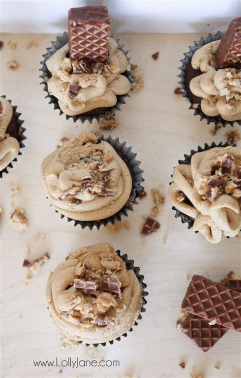 Nutty Bar Cupcakes Lolly Jane