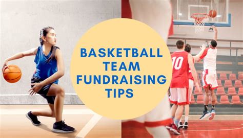 Fundraising Tips For Your Basketball Team Donorbox