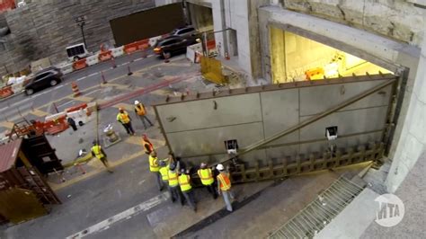 Exclusive Look At New Floodgates For Mtas Midtown Hugh Carey Tunnels