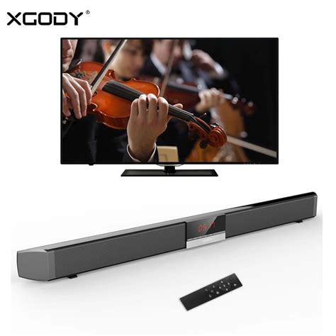 XGODY SR100 Plus Bluetooth Soundbar 40W Home Theater TV Sound Bar