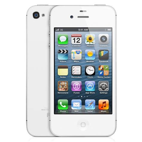 Apple Iphone 4s 16gb White Unlocked Gsm Used
