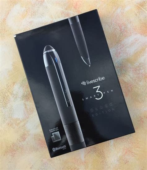 Livescribe 3 Smartpen Black Edition Smart Pen For Sale Online Ebay