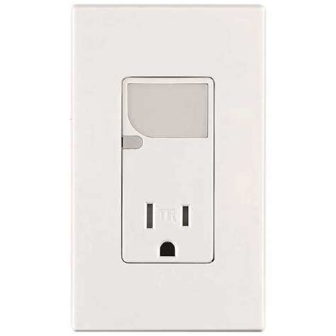 Leviton T6525 I Decora Tamper Resistant Combination Receptacle With Led