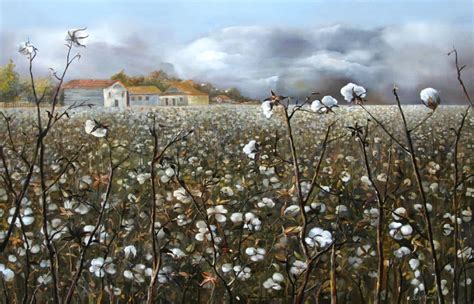 Cotton Field Painting At Explore Collection Of