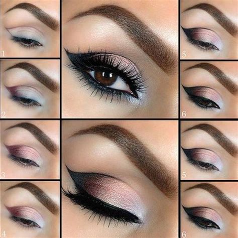 Create a smokey eye with the help of two colors. Smokey Eye Makeup Tutorial Step By Step - Style Arena