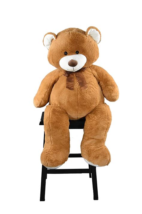 buy hugfun giant teddy bear jumbo plush big stuffed bear 43 inch brown online at low prices in