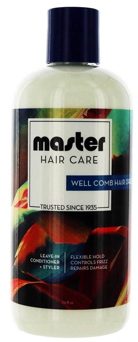 Master Well Comb Hair Dressing 16 Fl Oz Anti Frizz Products Frizz