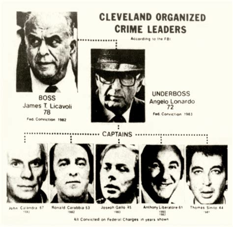 Lonardo Cleveland Mob Testimony American Mafia History