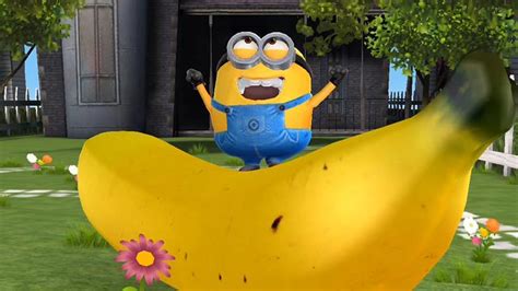 Despicable Me Minion Rush Spring Is Back Banana Scene Youtube