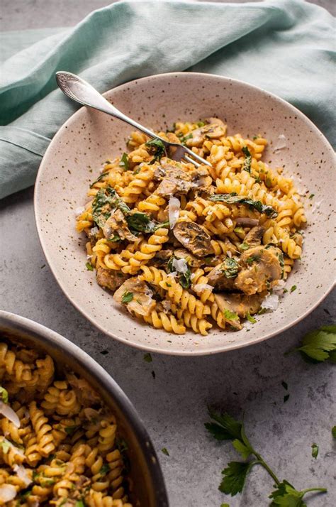Learn how to prepare this delicious italian pasta recipe made with mushrooms and truffles. Pumpkin, Mushroom, and Spinach Pasta • Salt & Lavender