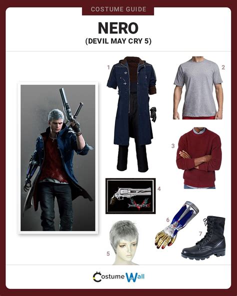 Ee0095ab Devil May Cry 5 Nero Cosplay Costume Costumes Costumes