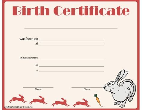 Rules do not remove my signature credit me for the lineart (i don't want any of my watcher to freak on you) you can move my signature around this can be used for adoptables. A birth certificate for a bunny rabbit, illustrated with ...