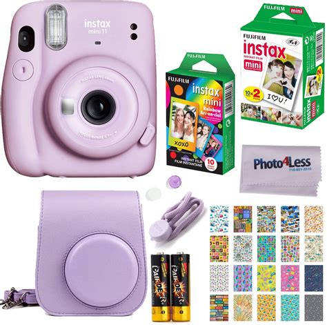 Fujifilm Instax Mini 11 Instant Camera Bundle Lilac Purple Shop876kids