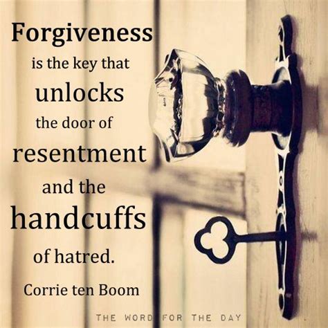 The Word For The Day Forgiveness Quotes Corrie Ten Boom Quotes Words