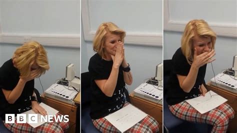 Deaf Woman Joanne Milne Hears For First Time Bbc News