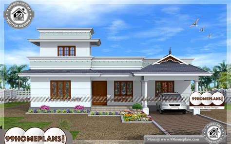 Indian Home Design Single Floor Traditional Homes With Exterior Designs