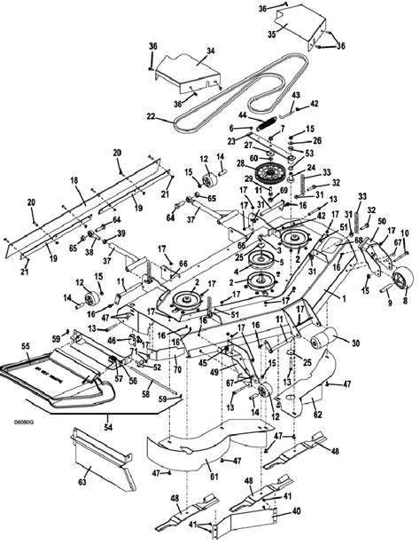 48c Mower Deck Parts Diagram