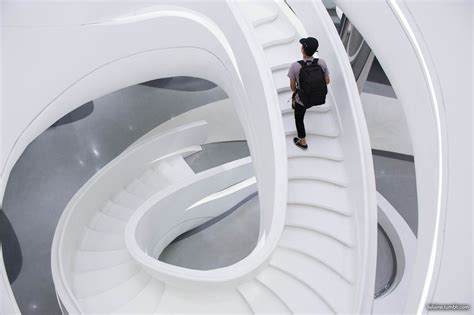 Elaine Li Swirl Stairs By Zaha Hadid At Soho Donghai Stairs