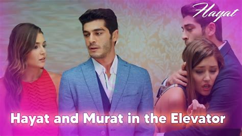 Hayat And Murats Elevator Scenes Hayat Hindi Dubbed Youtube