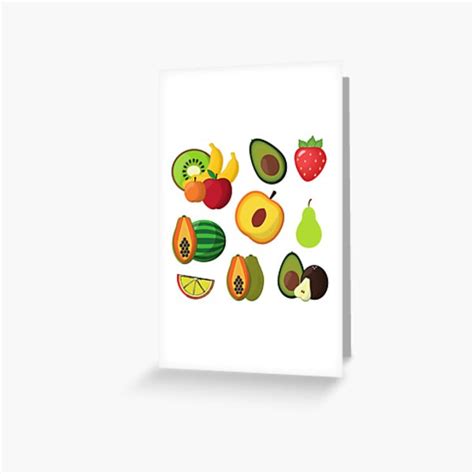 Juicy Snack Pack Greeting Card By Corneliusdesign Redbubble