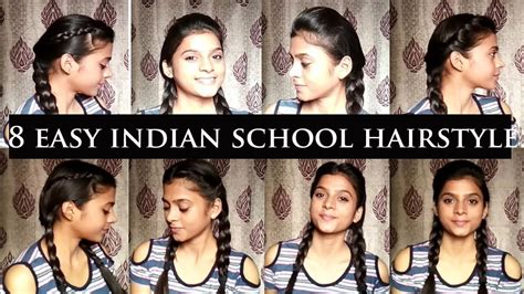 Indian School Girl Hairstyle For Short Hair Wavy Haircut