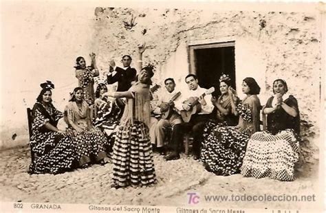 No fue hasta el siglo xviii que lingüistas (comparando el lenguaje de los. POSTAL DE GRANADA - SACROMONTE, GITANOS - CIRCULADA 1957 ...