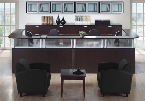 Ndi Office Furniture Reception Desk Suite W Storage Plb04